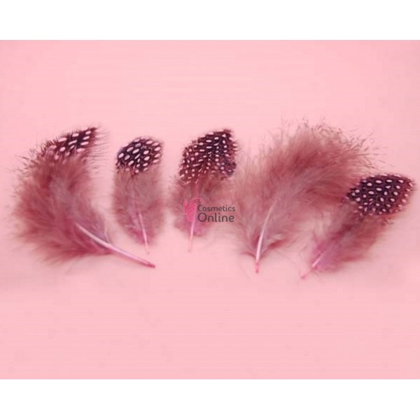 Pene pentru decor unghii Pink, 5 bucati